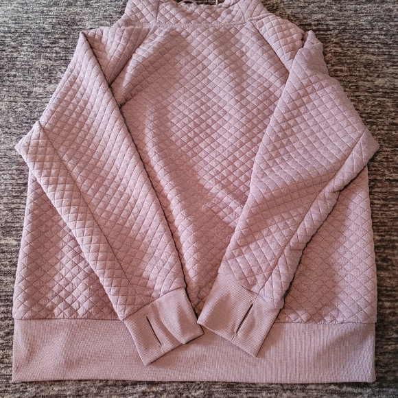 BNWOT Purple Quilted Sweater - XL - Picture 4 of 4